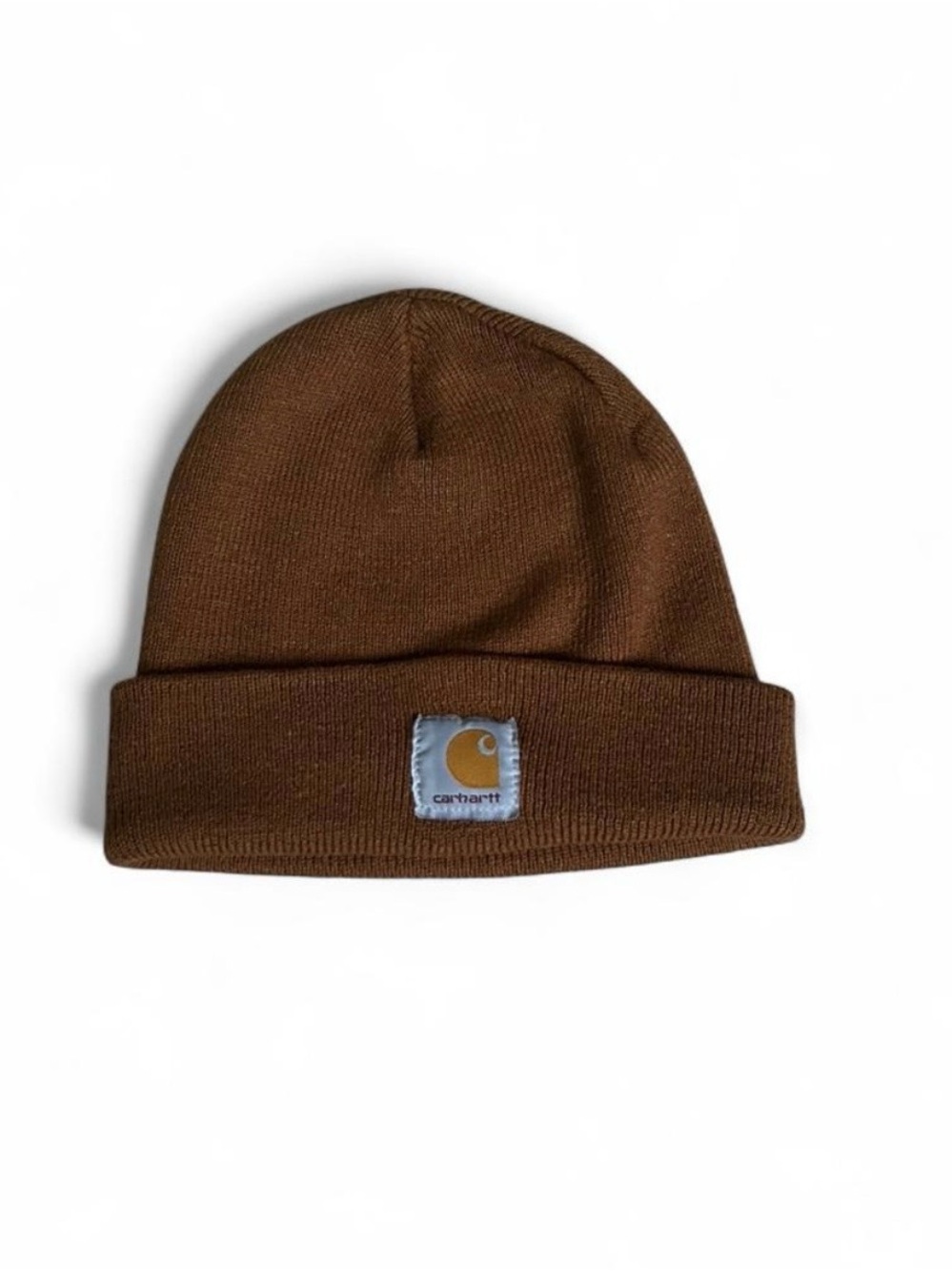 The Carhartt Brown Beanie. Good condition.